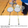 2Pcs Badminton Racket Yellow Light Frame Large Sweet Spot Anti