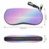 IBILIU Eyeglasses Case Rainbow Colorful Ultra Light Neoprene Sunglasses Case