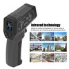 Infrared Thermometer for Cooking Food Temperature Gun Adjustable 12:1 Emissivity