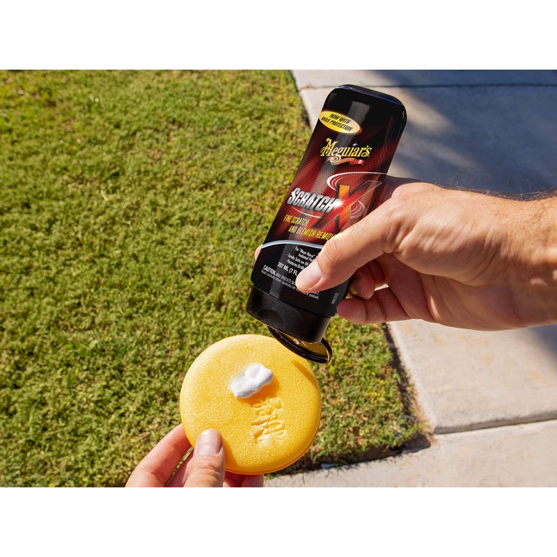 Meguiar's Scratch-X G10307, Fine Scratch and Blemish Remover, Restores Clarity
