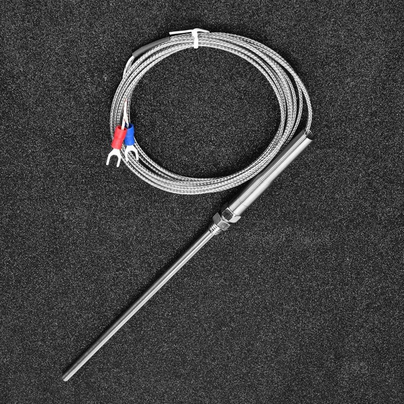 Termopar tipo K de rosca M8 sonda de termopar de