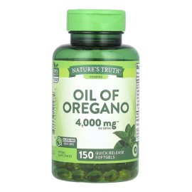 Nature's Truth Aceite De Orégano, 150 Cápsulas