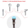 LEEGAWU Shower Hose, 79 Inches Extra Long Stainless Steel Handheld