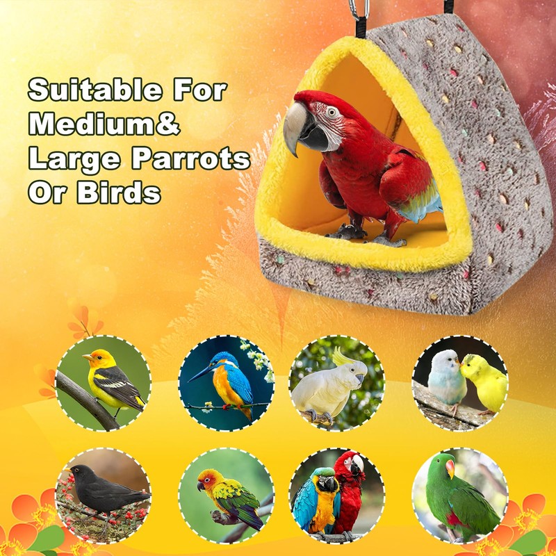 Namolit Bird House Bird Bedding for Cage Plush for Parrot