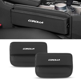 Corolla Exclusive Seatside Pocket, Corolla Logo Car Gap Storage Box, Corolla Hybrid X, G, S, G-X Plus, Compatible with All Grades, Car Seat Storage Case, Gap Filling, Drop Prevention, Storage for
