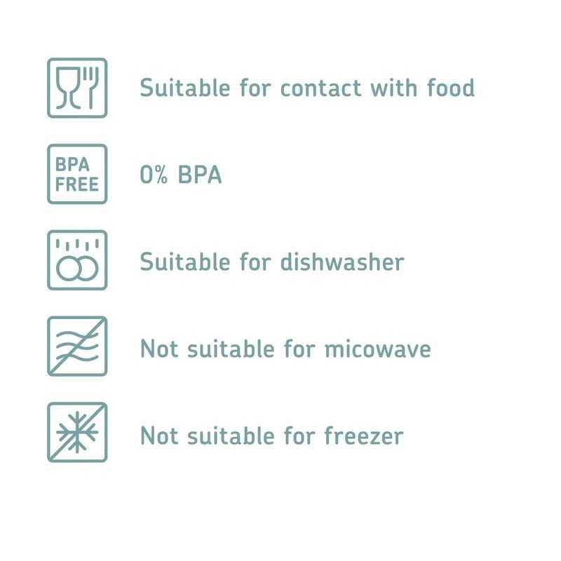 Mepal Modula 3-Ply Nordic Green Cold Meat Box - 1650