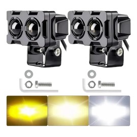 2pzs Faros Auxiliares Led Alta/baja Luz 120w Para Auto Moto