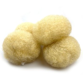 Tight Afro Kinky Human Hair,Ideal for Making,Locs Repair,Extensions,Twist,Braids 2 Bundles/Package Light Blonde #613 8inch