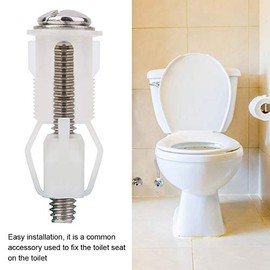 Juego De Tornillos Del Asiento Del Inodoro Herramientas De Reparación Del Inodoro Bisagras Del Asiento Del Inodoro Tornillos Fijaciones Accesorios Accesorio
