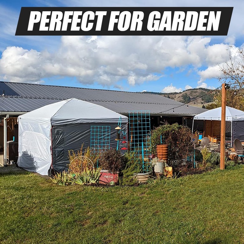 MordenApe Sunshade Sidewall with Mesh Window for 10x10 Pop Up