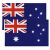 2 Pack 3 x 5 FT Australia Flags, Australian National