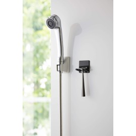 Yamazaki 4707 Tower Magnetic Bathroom Shaver Holder, Black, Approx. 2.0 x 1.6 x 2.0 inches (5 x 4 x 5 cm)