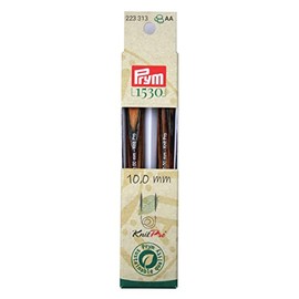 Prym 223333/2 x 13 x 1 cm Brown Wood Knitting Needle Tip