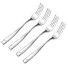 Cand 12-Piece Stainless Steel Dinner Forks, 8 Inch