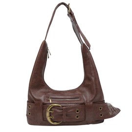 Zlineviy Hobo Bag for Women Vegan Leather Slouchy Tote Bag Vintage Medium Y2K Shoulder Handbag