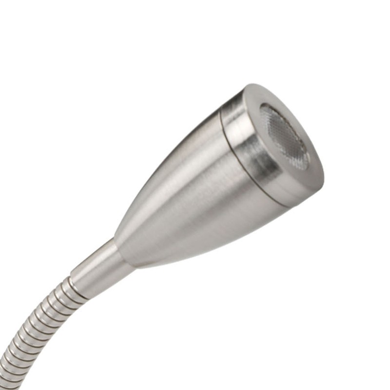 DC12‑24V LED RV Bedside Lamp High Brightness Aluminium Alloy Gooseneck