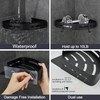 WPT Corner Shower Caddy, 2 Pack Adhesive Shower Corner Shelf,