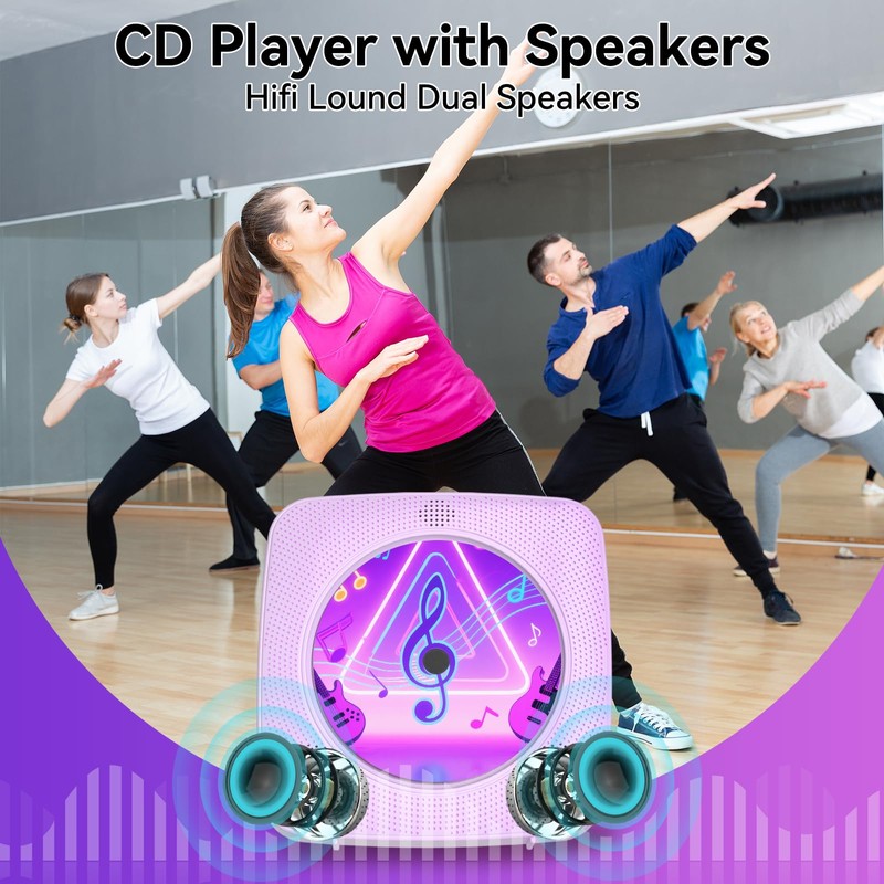 Radio with CD Player Children: Kegaudio Portable CD Players Portable