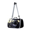 Printed Space Capsule Cat Bag, Large Capacity Crossbody Dog Bag,