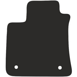 Wielganizator Car Mat - Fits Renault Megane IV Grand-Coupe, Liftback, Estate, Grandtour, Coupé, GT 2015- - Velour - Car Accessories - Practical Car Mat - 1 Piece - Black
