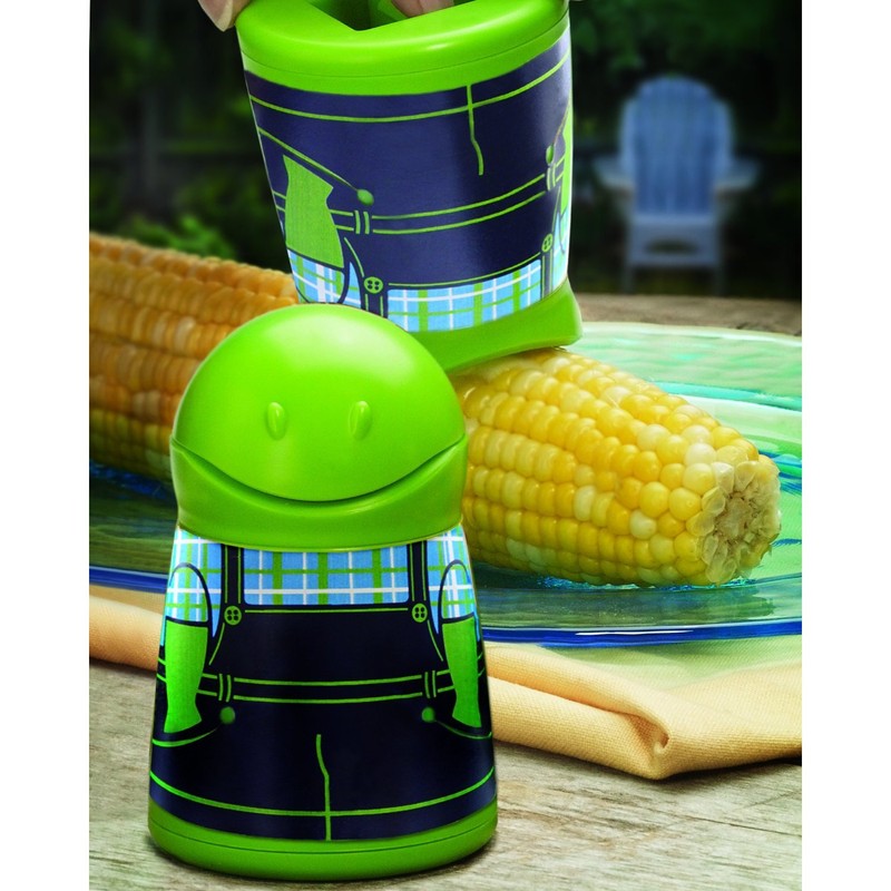 Talisman Designs "Butter Boy" Corn Butterer - Green