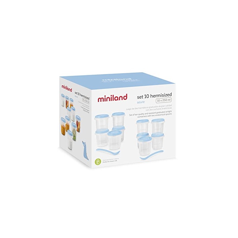 Set 10 HERMISIZED Azure