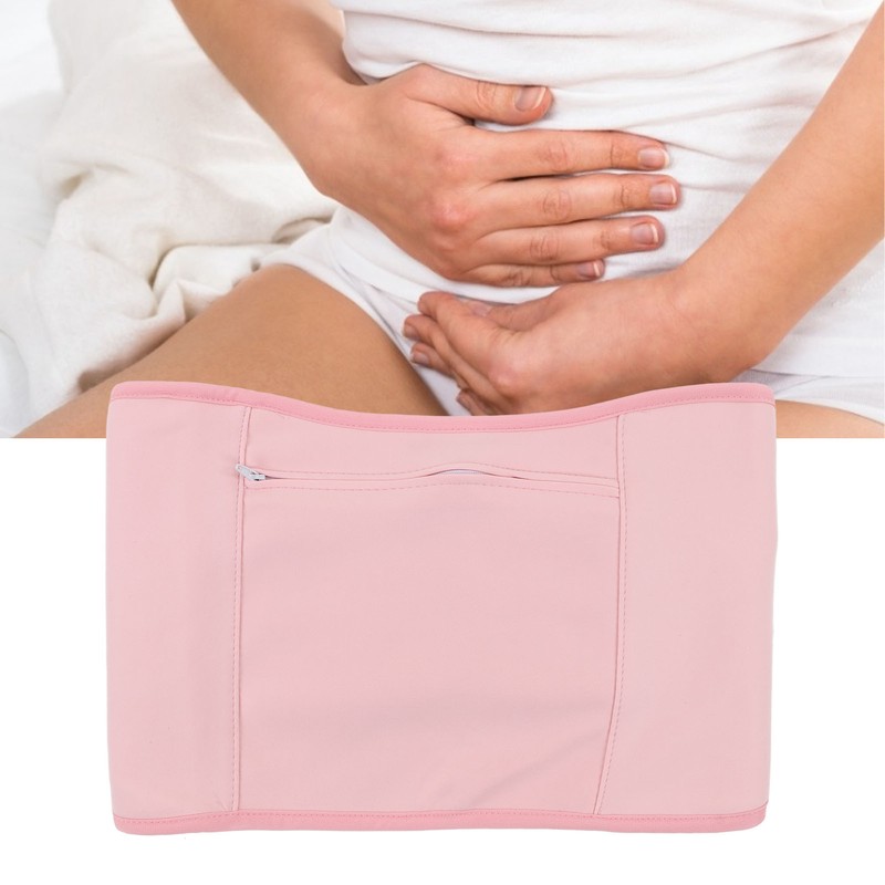 Soft Cotton Castor Oil Pack Adjustable Flexible Reusable Waist Castor