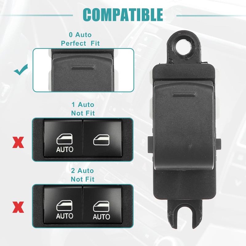 A ABSOPRO 1 x Car Window Regulator Switch for Nissan