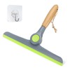 Shower Squeegee for Glass Doors, Car Window Squeegee with Wooden