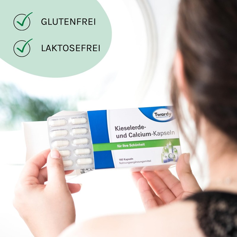 Astrid Twardy Silica & Calcium Capsules - Supports Connective and