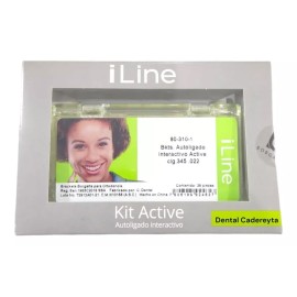 Borgatta Kit Active I Line Brackets Autoligado Arcos Tubos Borgatta