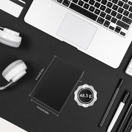 DOINEUFL Slim RFID Blocking Wallet for Men - Minimalist Credit Card Holder | Pop-Up Metal (AA Aluminum) Card Wallet | Travel & Holiday Essentials | UK Mens Wallets (1, Black)