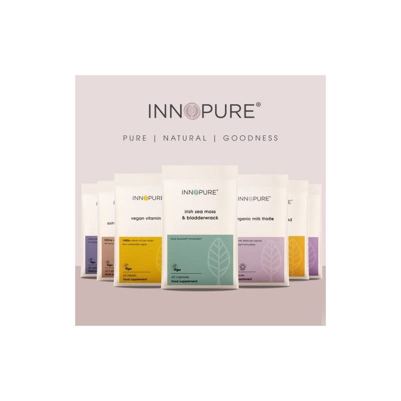 INNOPURE Irish Sea Moss & Bladderwrack - High Strength, Ethically