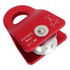 20KN Climbing Pulley Aluminum Mg Alloy Downhill Side Plate Single