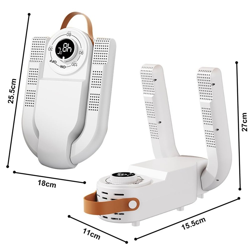 OBEST Electric Shoe Dryer with Timer, Boot Dryer, UV Antibacterial,