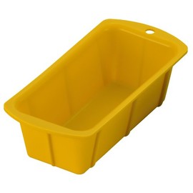 岡部洋食器 シリコン パウンドケーキ型(17cm) イエロー CM-01 95x210x65mm