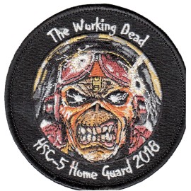 HSC-5 NIGHTDIPPERS THE WORKING DEAD HOME GUARD 2018 SHOULDER PATCH