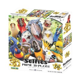 Yamasan Prime 3D Prime 3D Howard Robbinson Birds Selfie Photo 21060 Finished Size: 18.1 x 12.2 inches (46 x 31 cm) / 150 Pieces
