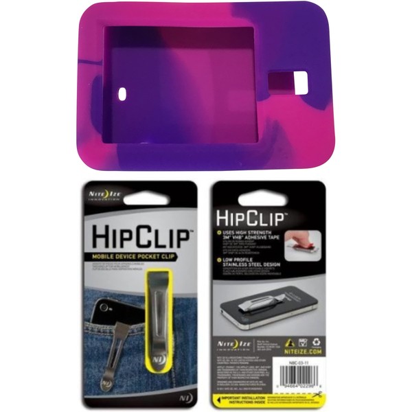 Tandem T-Slim Pump case & Clip Combo. (Pink/Purple Mix)