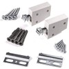 So-Tech® Cabinet Suspension Complete Set, White, white