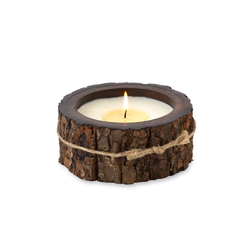 Himalayan Candles Tree Bark Candle, 9 oz., Ginger Patchouli