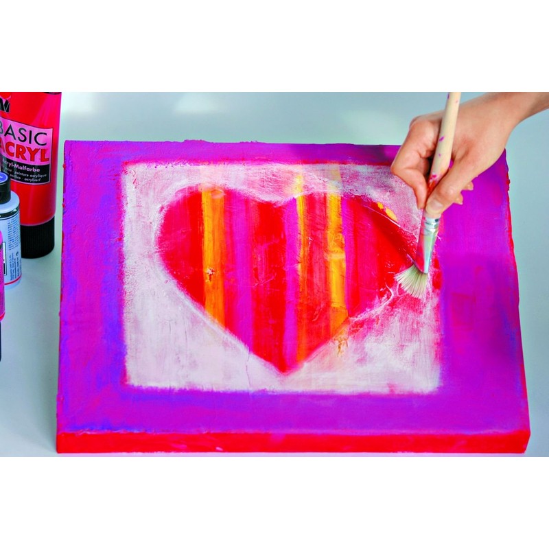 Marabu Acrylic Paint Set, Acrylic paints, 6 x 80 ml