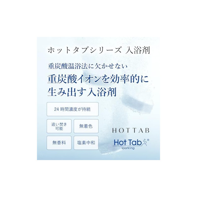 (Set Item) Bicarbonate Spa 4-Piece Gift Set (Bicarbonate Shower Perfect