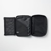 Muji NDD93A1S Notebook Cover with Removable Pen Case Black for