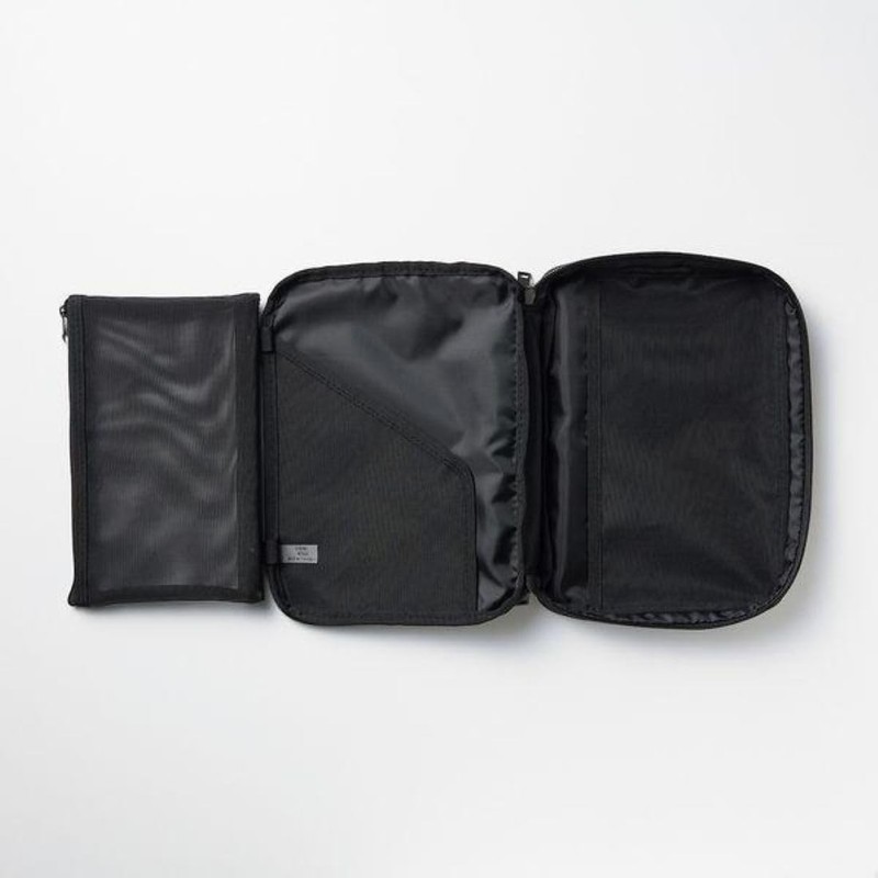 Muji NDD93A1S Notebook Cover with Removable Pen Case Black for