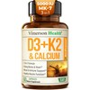 Vitamin D3 K2 Supplement – All-in-1 Support for Immune, Bone