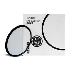 7artisans Black Mist Filter 1/8 Aluminum Alloy Natural Soft Diffuser Effect Dream Cinematic Effect Soft Focus Optical Glass Filter (67mm)