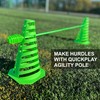 QUICKPLAY Collapsible 9' Training Sports Cones | Slotted Soccer Cones