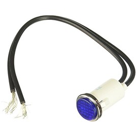 Painless Performance 80211 Dash Indicator Light, Blue, 1/2"