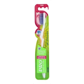 Cepillo Dental Pro Doble Acción Limpieza Tradicional Duro